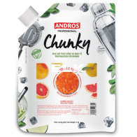 Mứt Andros Chunky Bưởi Đỏ & Yuzu