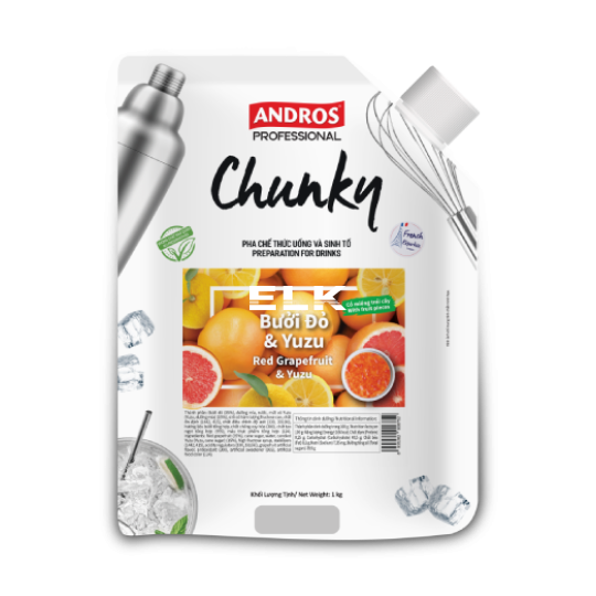 Mứt Andros Chunky Dâu