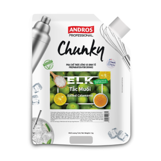 Mứt Andros Chunky Tắc Muối