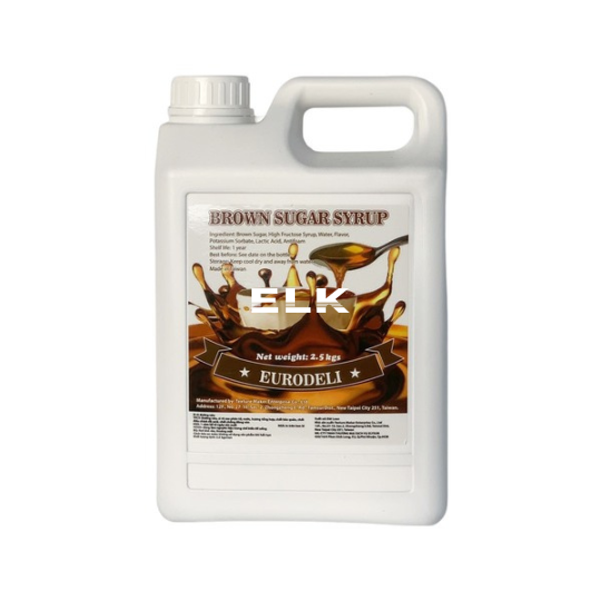 Syrup Đường Đen Eurodeli 2.5Kg