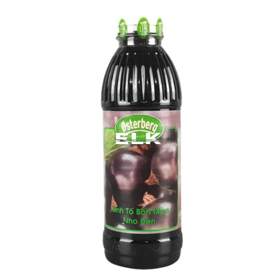 Sinh Tố Osterberg Nho Đen